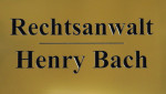 Rechtsanwalt Henry Bach