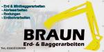 Erd- & Baggerarbeiten BRAUN